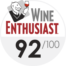 2018 Wine Enthusiast 92/100